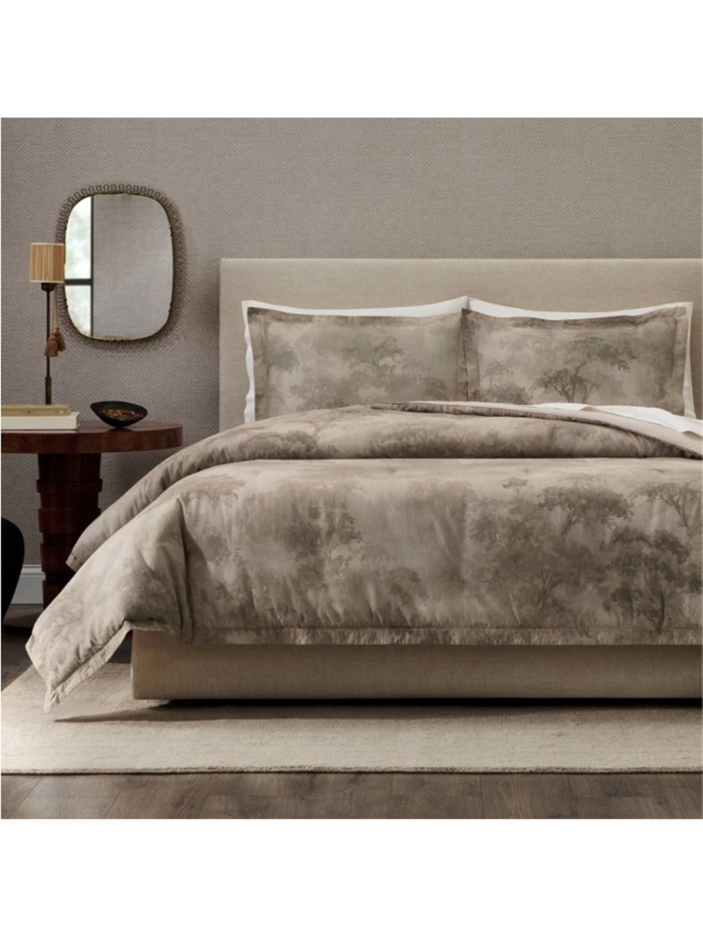 Jeremiah Brent Home -  3pc Full/Queen duvet set 'Walk in the Woods’ New